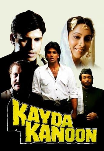 Movie poster for Kayda Kanoon