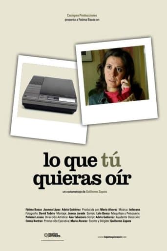 Movie poster for Lo que tú quieras oír