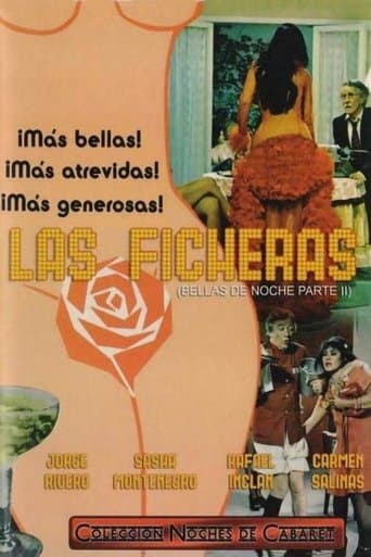 Movie poster for Las ficheras (Bellas de noche II)