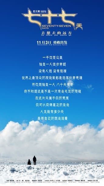 Movie poster for Seventy-Seven Days