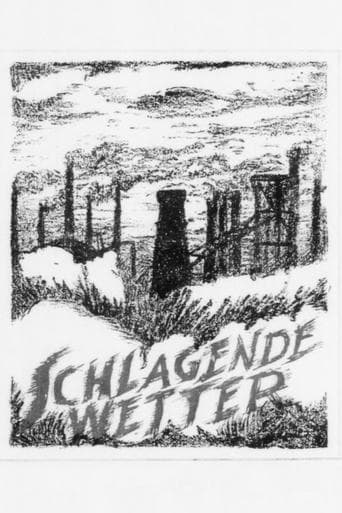 Movie poster for Schlagende Wetter