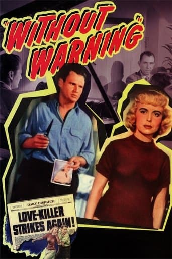 Movie poster for Without Warning!