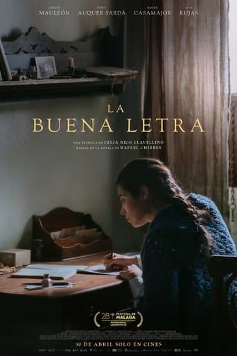 Movie poster for La buena letra