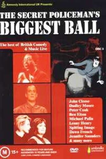 Movie poster for The Secret Policeman’s Biggest Ball