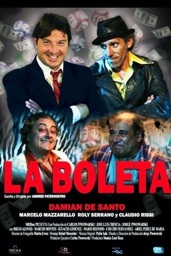 Movie poster for La boleta