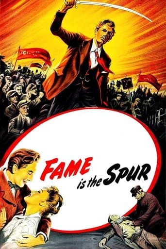 Movie poster for Fame Is the Spur