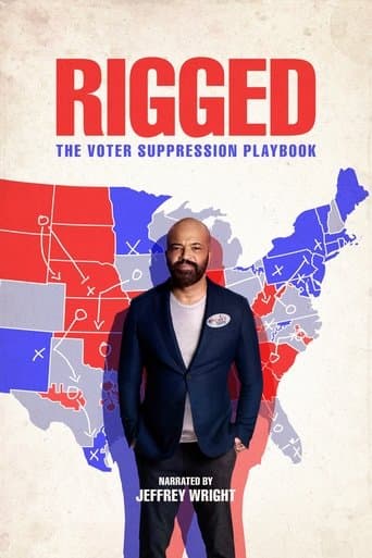 Movie poster for Rigged: The Voter Suppression Playbook