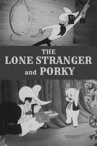 Movie poster for The Lone Stranger and Porky