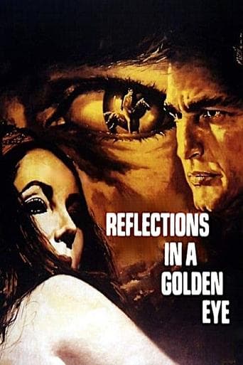 Movie poster for Reflections in a Golden Eye