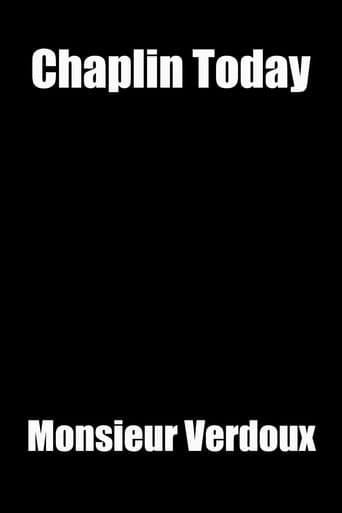 Movie poster for Chaplin Today: 'Monsieur Verdoux'