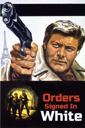 Movie poster for Orders Signed in White