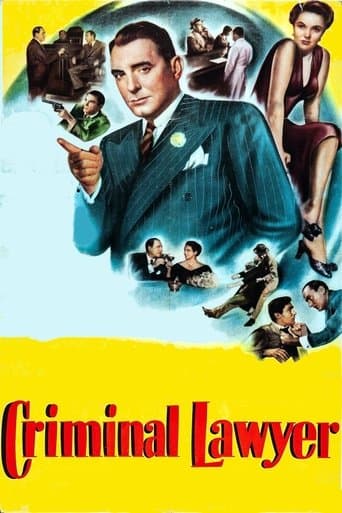 Movie poster for Criminal Lawyer