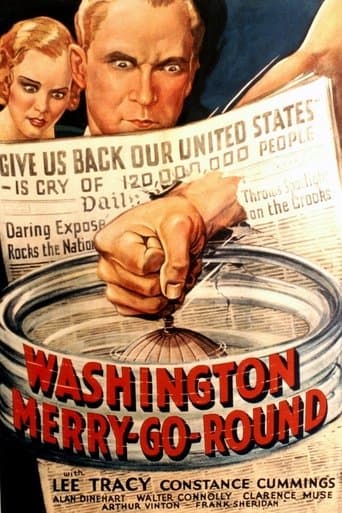 Movie poster for Washington Merry-Go-Round