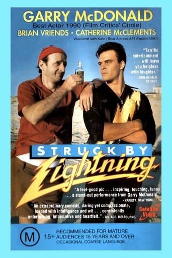 Movie poster for Struck by Lightning