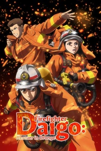 Movie poster for Firefighter Daigo: Rescuer in Orange