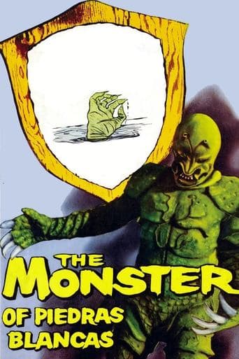 Movie poster for The Monster of Piedras Blancas