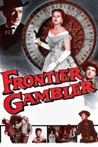 Movie poster for Frontier Gambler