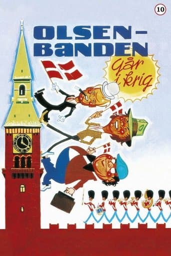 Movie poster for The Olsen Gang Goes to War