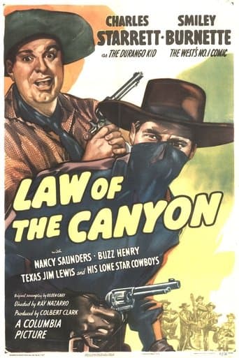 Movie poster for Law of the Canyon