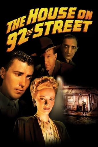 Movie poster for The House on 92nd Street