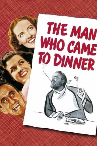 Movie poster for The Man Who Came to Dinner
