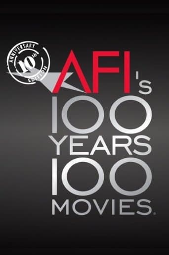 Movie poster for AFI: 100 Years... 100 Movies... 10th Anniversary Edition
