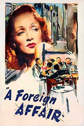 Movie poster for A Foreign Affair