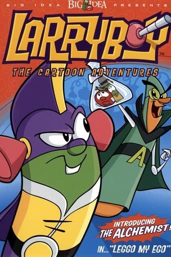Movie poster for VeggieTales: LarryBoy in Leggo my Ego!