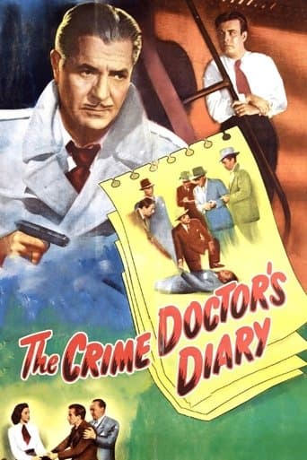 Movie poster for The Crime Doctor's Diary