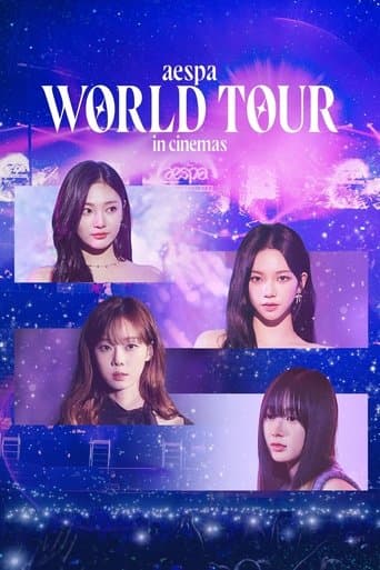 Movie poster for aespa: WORLD TOUR in cinemas