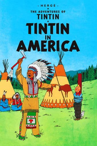 Movie poster for Tintin in America