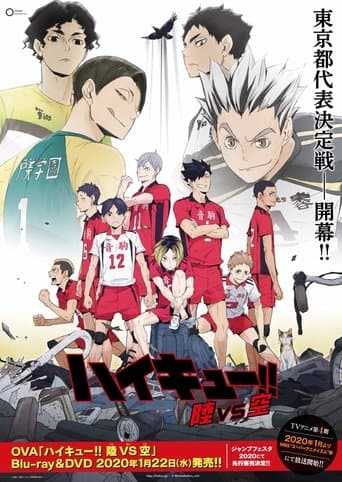 Movie poster for Haikyuu!!: Land Vs Air