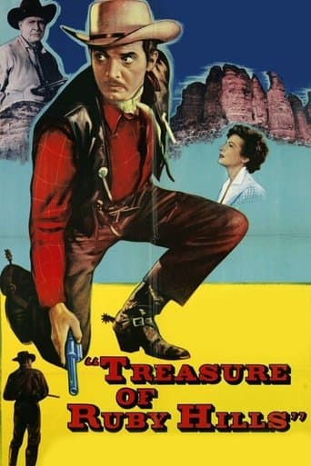 Movie poster for Treasure of Ruby Hills