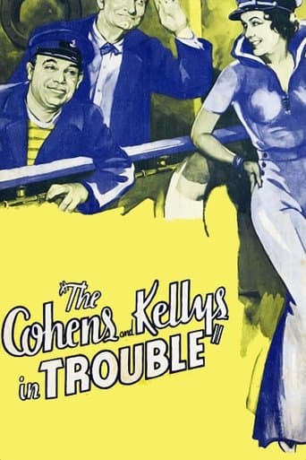 Movie poster for The Cohens and Kellys in Trouble
