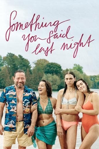 Movie poster for Something You Said Last Night