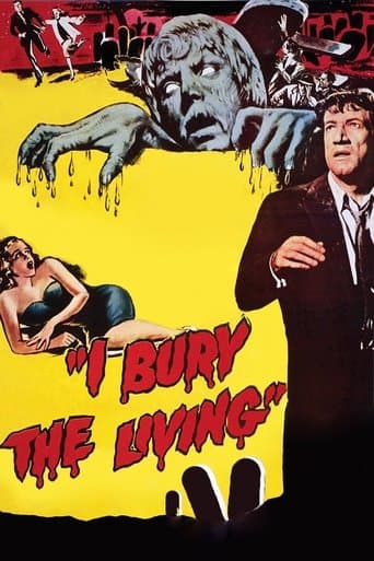 Movie poster for I Bury the Living
