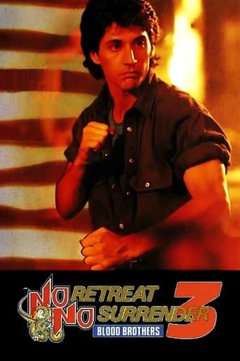 Movie poster for No Retreat, No Surrender 3: Blood Brothers