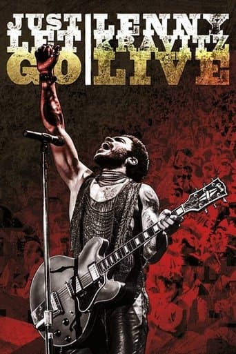 Movie poster for Lenny Kravitz Live: Just Let Go