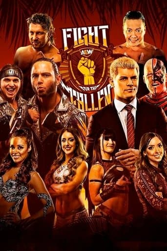 Movie poster for AEW Fight for the Fallen