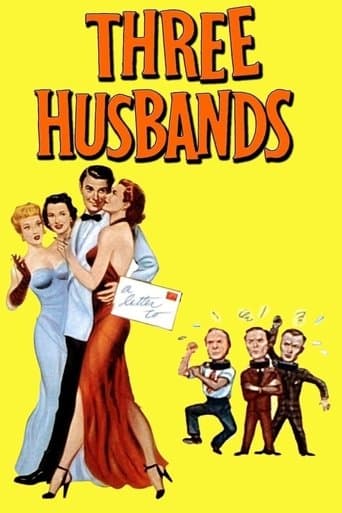Movie poster for Three Husbands