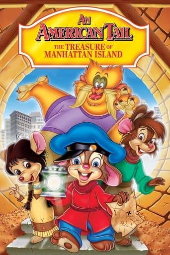 Movie poster for An American Tail: The Treasure of Manhattan Island
