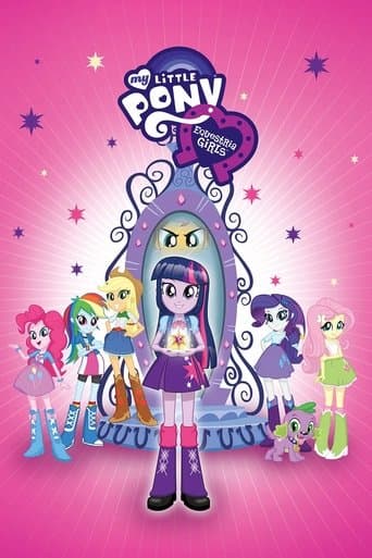 Movie poster for My Little Pony: Equestria Girls