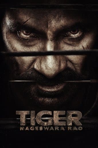 Movie poster for Tiger Nageswara Rao