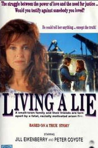 Movie poster for Living a Lie