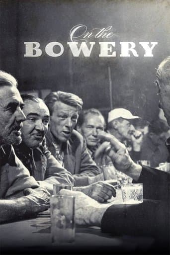 Movie poster for On the Bowery