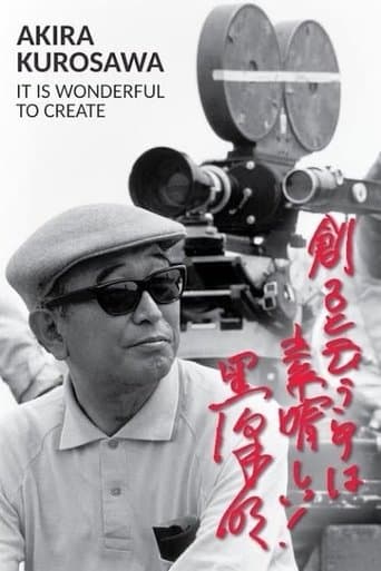 Movie poster for Akira Kurosawa: It Is Wonderful to Create