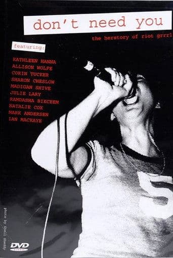 Movie poster for Don't Need You - The Herstory of Riot Grrrl