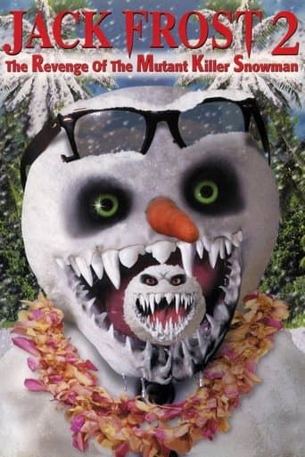 Movie poster for Jack Frost 2: The Revenge of the Mutant Killer Snowman