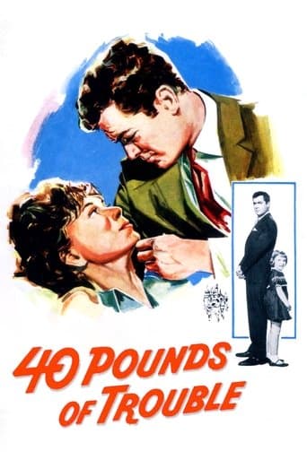 Movie poster for 40 Pounds of Trouble