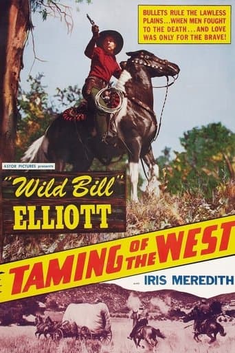 Movie poster for The Taming of the West